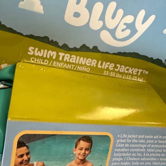 Swimways Bluey Swim Trainer Life Jacket - Picture 8 of 10